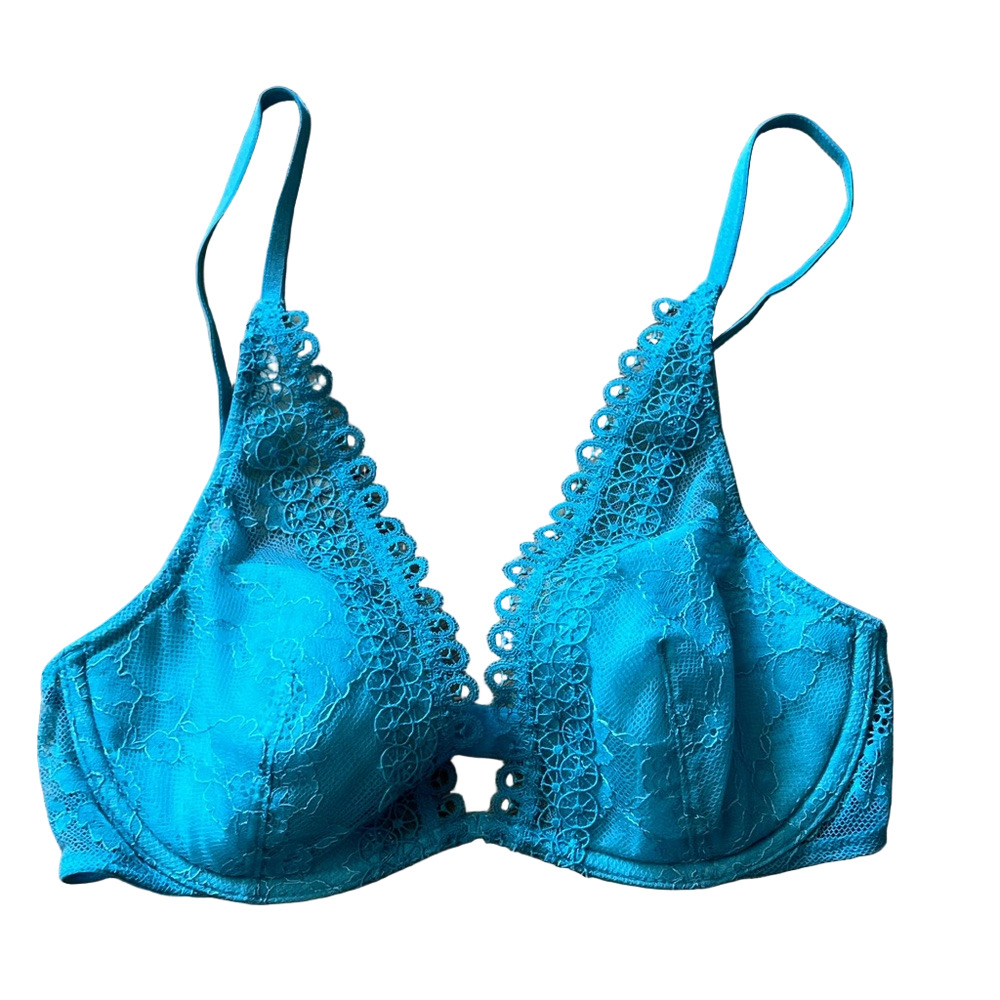 Victoria's Secret Turquoise Lace Bra